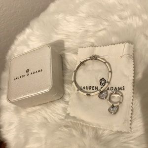 Lauren G Adams Bracelet and Ring set